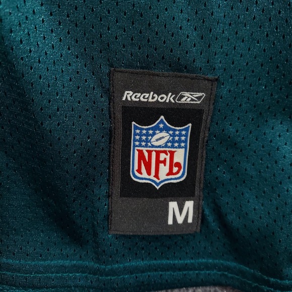 Philadelphia Eagles Jersey Mens Medium Green NFL Football Owens 81 Reebok - Picture 3 of 9